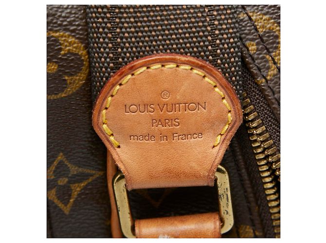 Borsa a tracolla Louis Vuitton Monogram Reporter GM Marrone Monogramma - vista 10