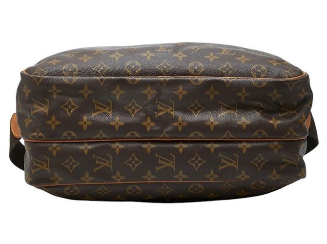 Borsa a tracolla Louis Vuitton Monogram Reporter GM Marrone Monogramma - vista 3