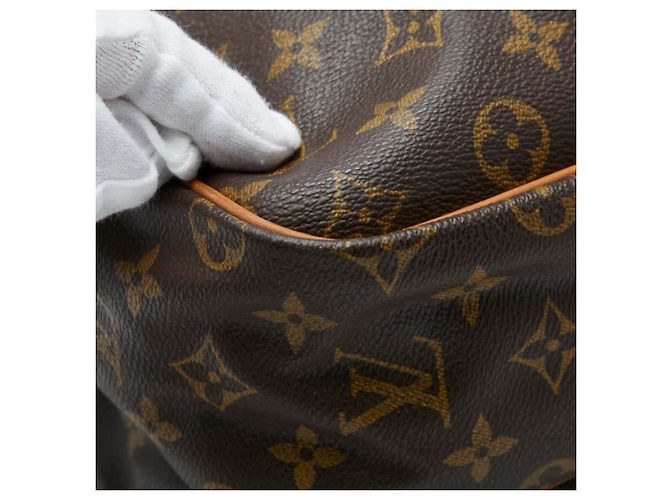 Borsa a tracolla Louis Vuitton Monogram Reporter GM Marrone Monogramma - vista 5