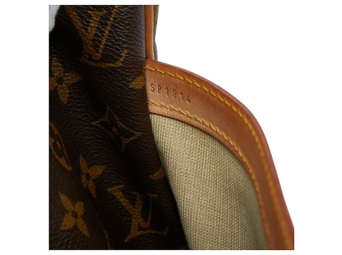Borsa a tracolla Louis Vuitton Monogram Reporter GM Marrone Monogramma - vista 9