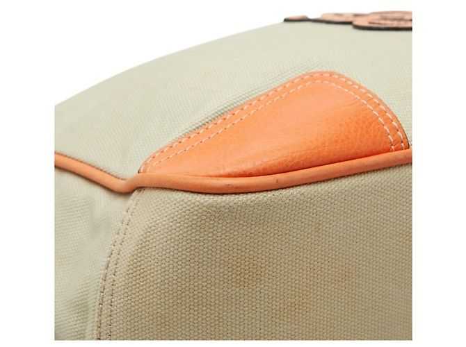 Borsa a tracolla Loewe Anagram Tote Bag 340712 Beige Arancione - vista 5