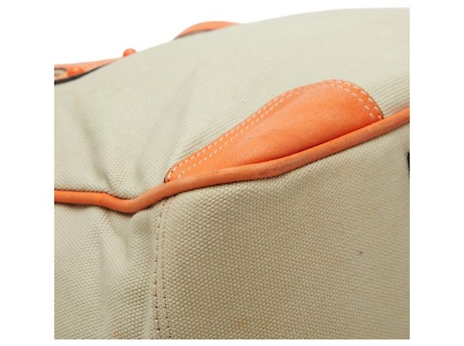 Borsa a tracolla Loewe Anagram Tote Bag 340712 Beige Arancione - vista 7