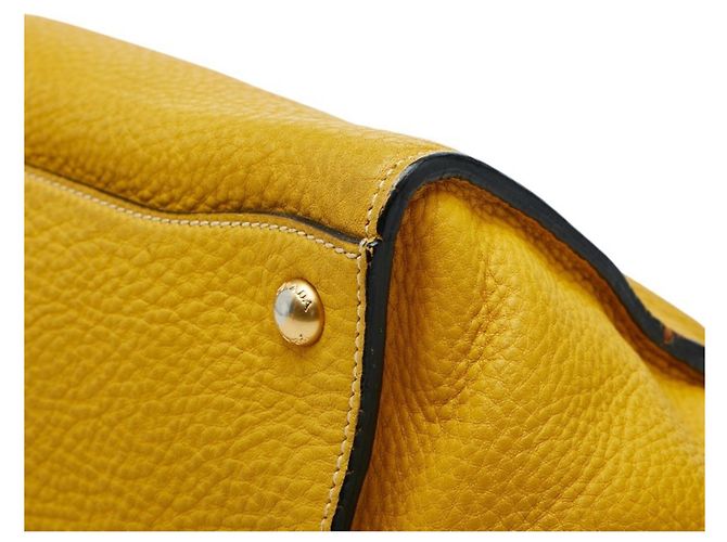 Borsa a mano/Borsa a tracolla Prada Soundrock Giallo - vista 6