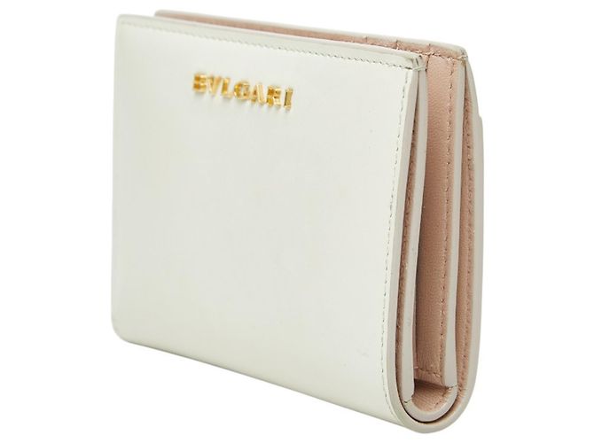 Bulgari Bvlgari Serpenti Forever Klapperbrieftasche in Elfenbein - Ansicht 2