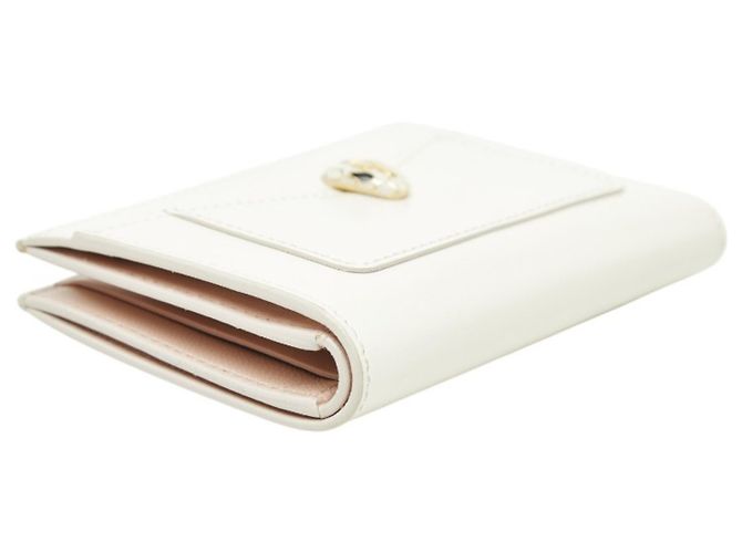 Bulgari Bvlgari Serpenti Forever Klapperbrieftasche in Elfenbein - Ansicht 5