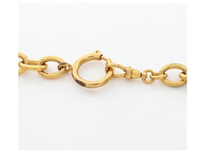 Collana Chanel Coco Mark placcata oro D'oro - vista 4
