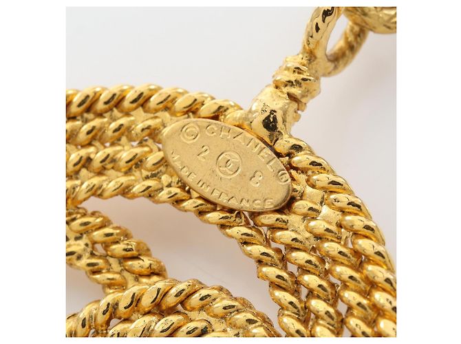 Collana Chanel Coco Mark placcata oro D'oro - vista 5