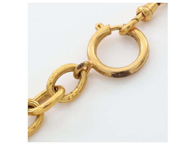 Collana Chanel Coco Mark placcata oro D'oro - vista 7