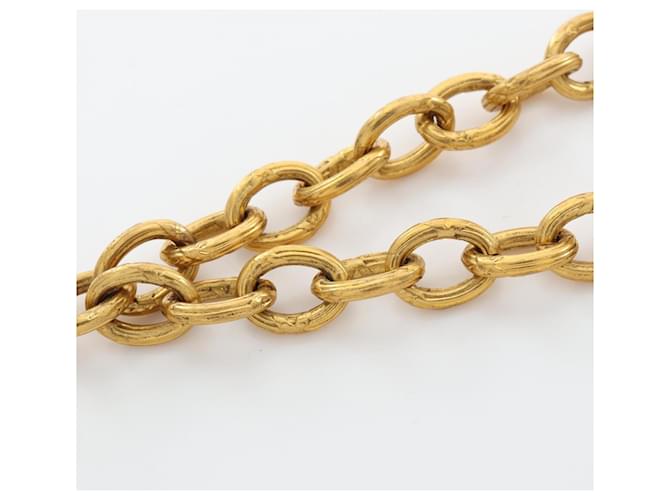Collana Chanel Coco Mark placcata oro D'oro - vista 8