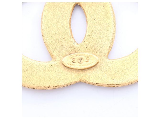 Spilla Chanel Coco Mark placcata oro D'oro - vista 3