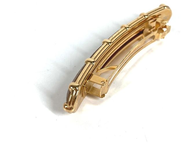 Louis Vuitton Monogram Reverse Barrette Braun - Ansicht 4