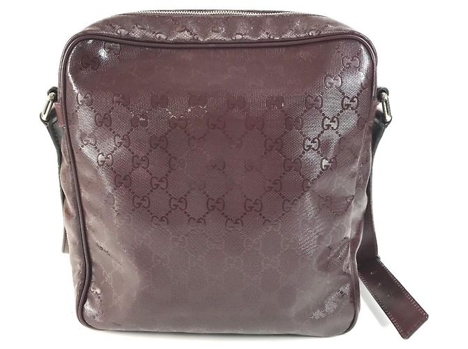Borsa a tracolla Gucci GG Imprimé Purple Porpora - vista 2