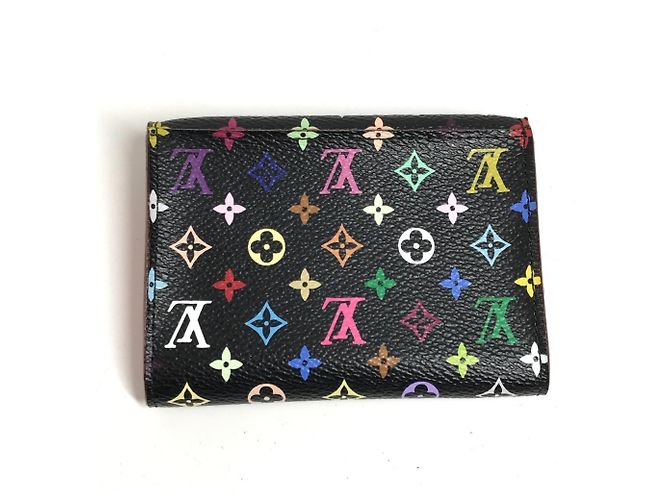 Porte-cartes Louis Vuitton Monogram Multicolore Noir - vue 2