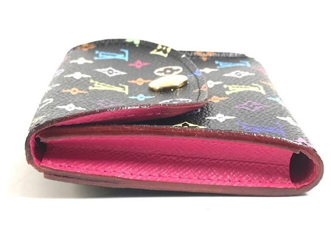 Porte-cartes Louis Vuitton Monogram Multicolore Noir - vue 3