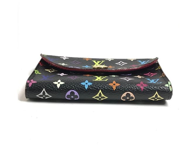 Porte-cartes Louis Vuitton Monogram Multicolore Noir - vue 5
