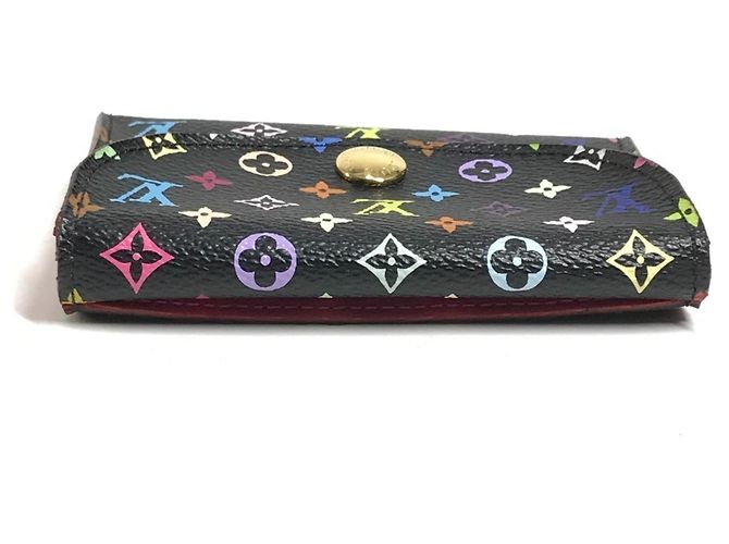 Porte-cartes Louis Vuitton Monogram Multicolore Noir - vue 6