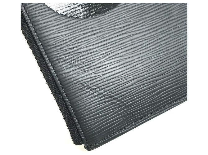 Louis Vuitton Epi Supreme Pochette Jour GM Black Nero - vista 10