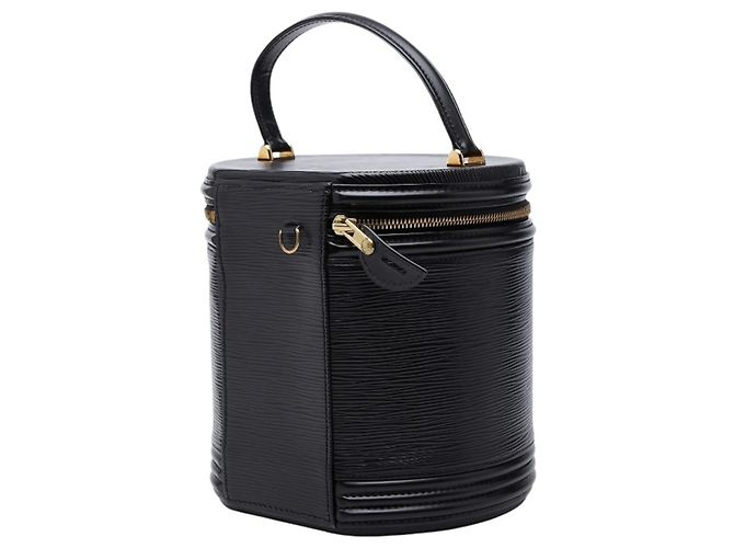 Borsa Louis Vuitton Epi Cannes Vanity Bag Nero - vista 2