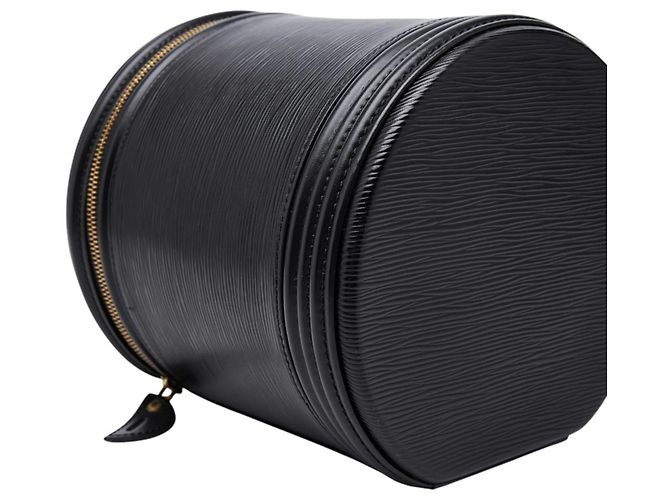 Borsa Louis Vuitton Epi Cannes Vanity Bag Nero - vista 5