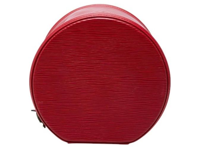 Borsa Vanity Louis Vuitton Epi Cannes Rosso - vista 3