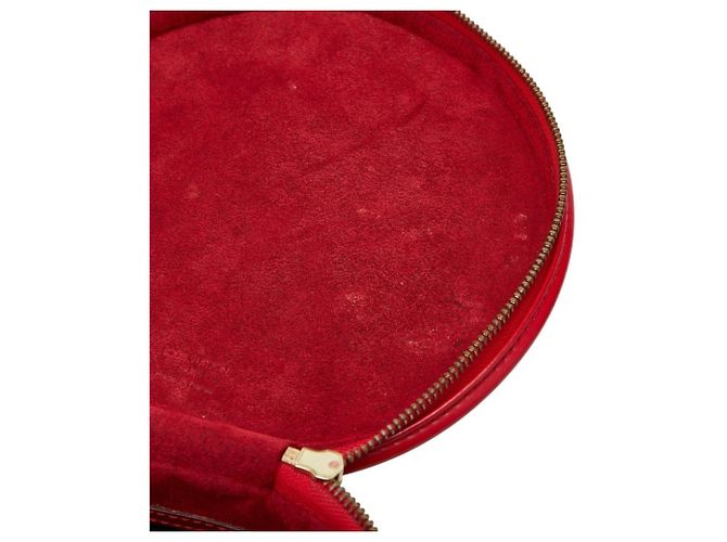 Borsa Vanity Louis Vuitton Epi Cannes Rosso - vista 7