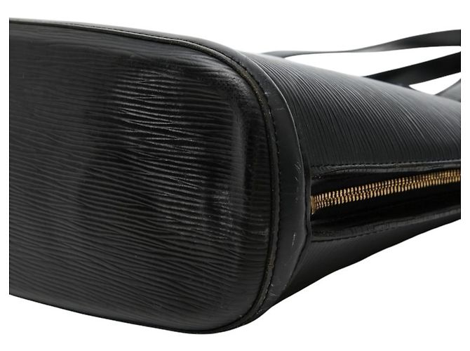 Borsa Tote Louis Vuitton Epi Lussac Nero - vista 4
