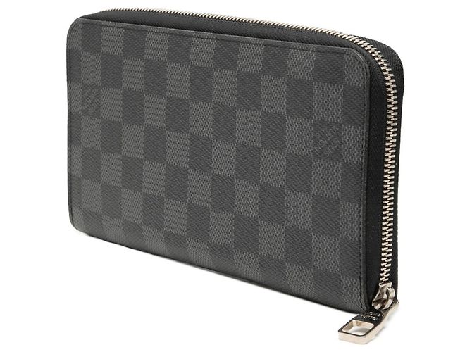 Louis Vuitton Damier Graphite Long Wallet Black Damier ebene - view 2