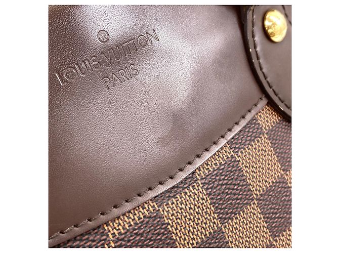 Borsa Louis Vuitton Verona PM Damier ebene - vista 15
