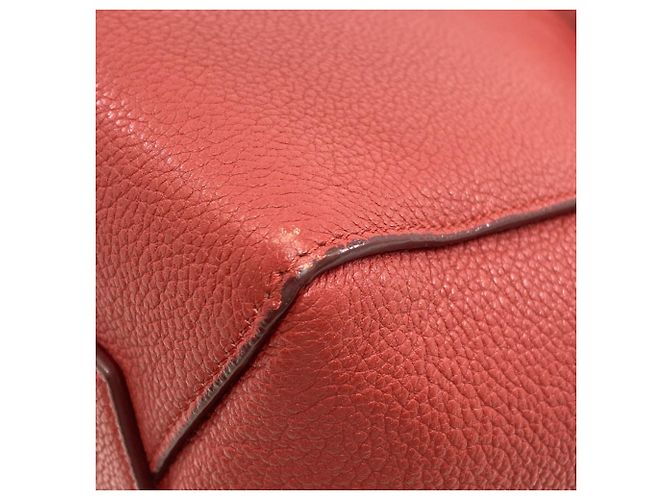 Céline Celine Sangle Bucket Schultertasche Rot - Ansicht 18