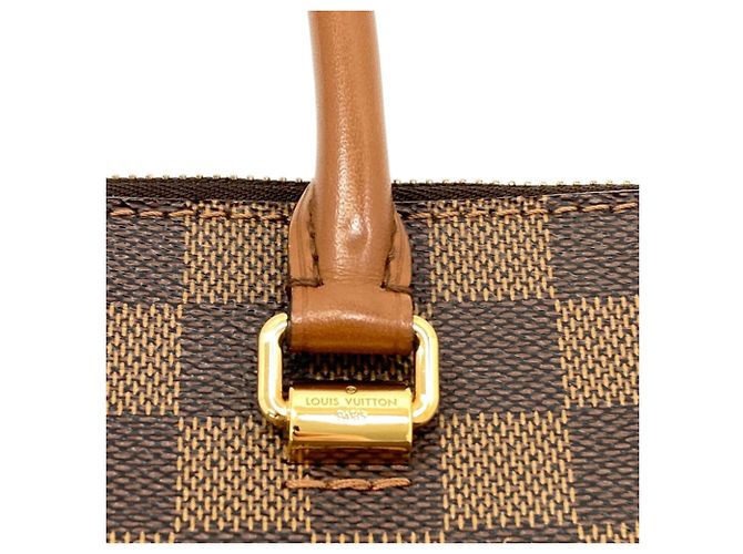 Borsa Louis Vuitton Belmont Damier ebene - vista 17