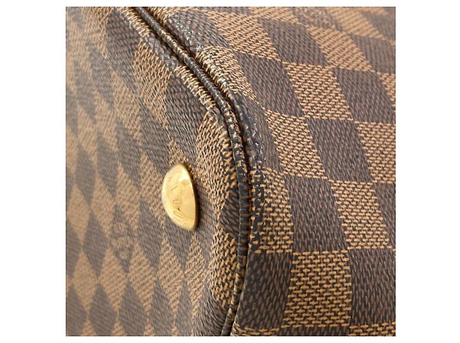 Borsa Louis Vuitton Belmont Damier ebene - vista 21