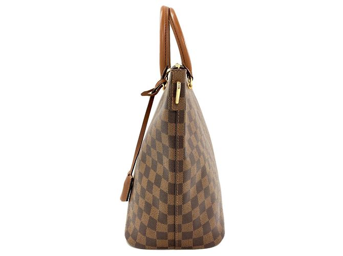 Borsa Louis Vuitton Belmont Damier ebene - vista 3