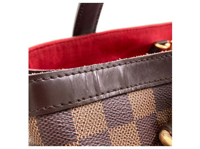 Borsa Tote Louis Vuitton Damier Hampstead MM Damier ebene - vista 10