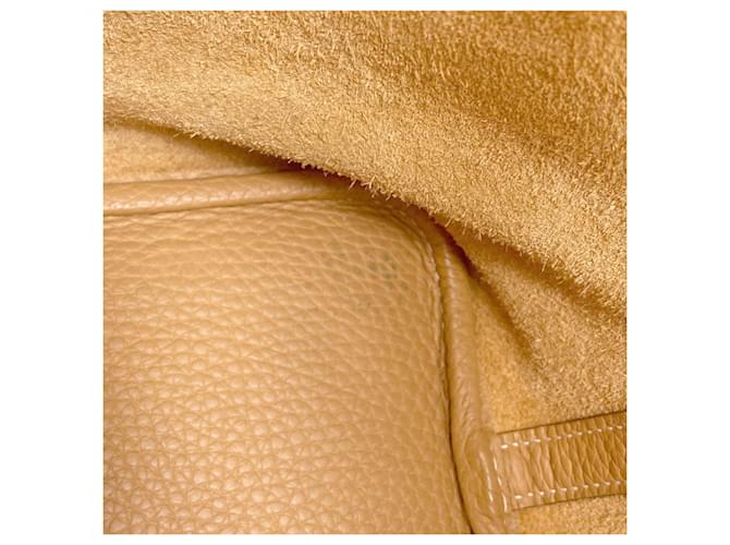 Hermès Borsa Hermes Picotin Lock PM Camel Cammello - vista 10
