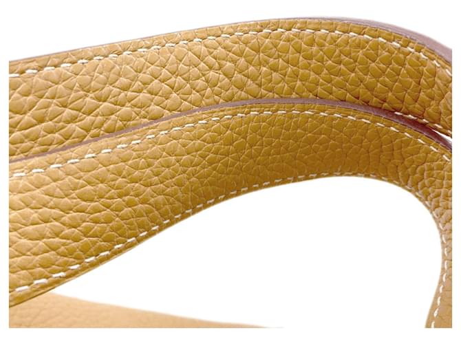 Hermès Borsa Hermes Picotin Lock PM Camel Cammello - vista 19
