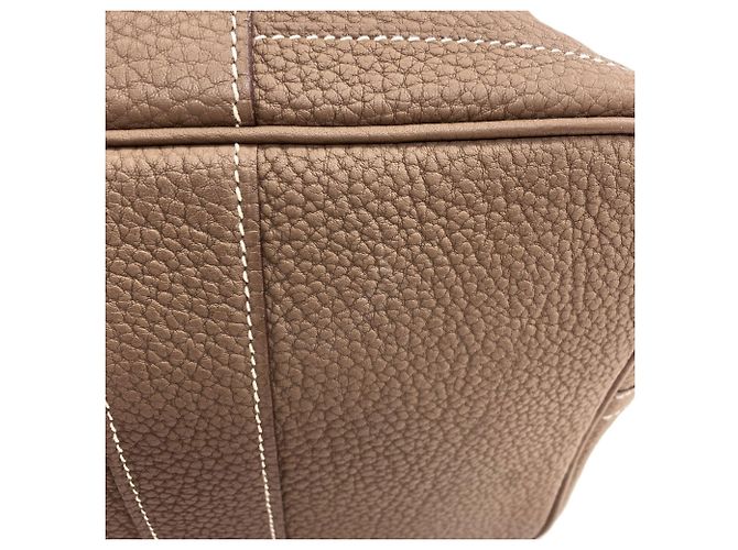 Hermès Bolso Tote Hermes Garden Party PM Gris pardo - vista 15