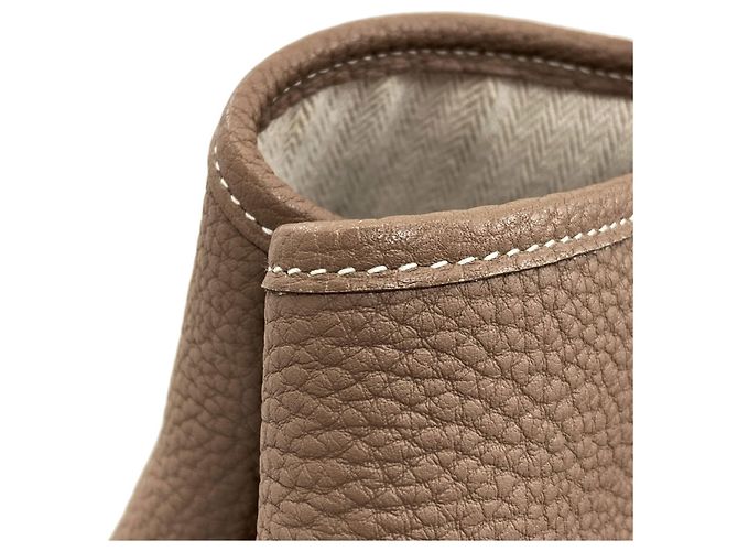 Hermès Bolso Tote Hermes Garden Party PM Gris pardo - vista 16
