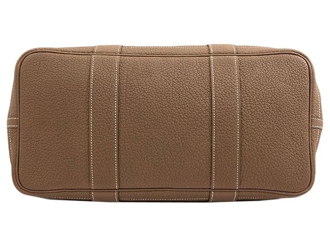 Hermès Bolso Tote Hermes Garden Party PM Gris pardo - vista 4