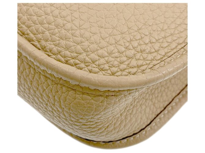 Hermès Borsa a tracolla Hermes Evelyne TPM Beige - vista 14
