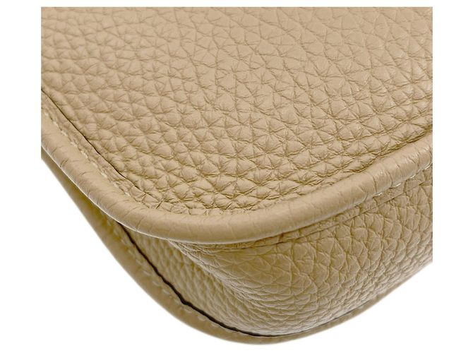 Hermès Borsa a tracolla Hermes Evelyne TPM Beige - vista 17