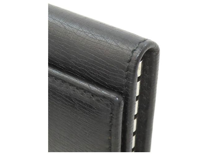 Gucci Interlocking G Leather Key Case Black - view 16