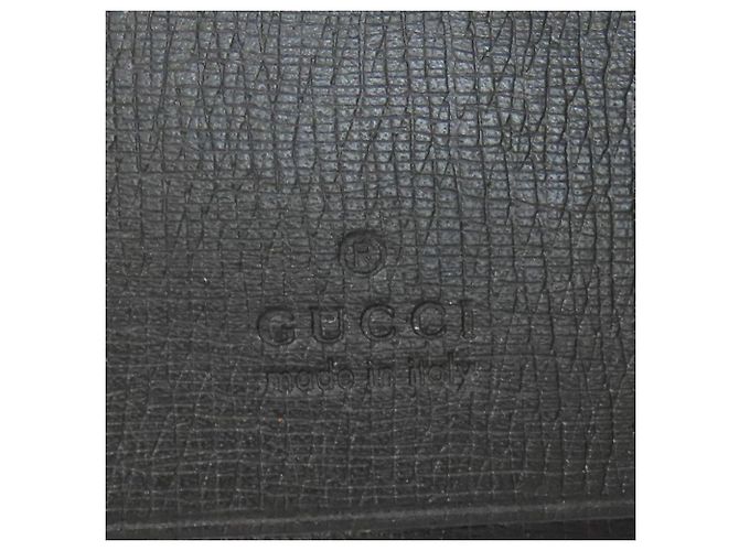 Gucci Interlocking G Leather Key Case Black - view 6