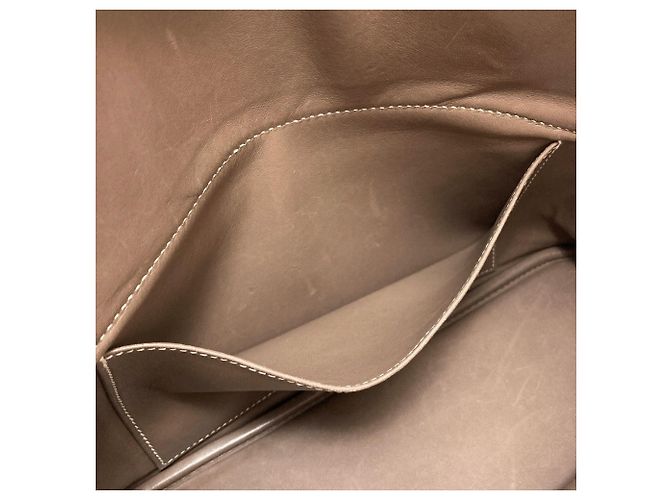 Hermès Borsa Hermes Bolide 31 in Etoupe Gray Taupe - vista 10