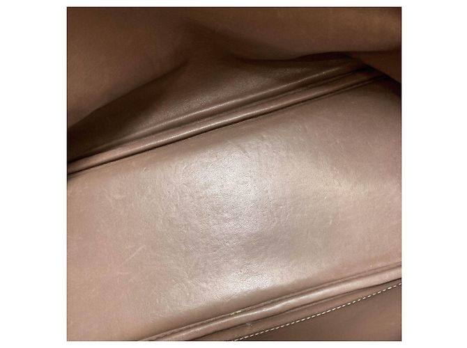 Hermès Borsa Hermes Bolide 31 in Etoupe Gray Taupe - vista 11