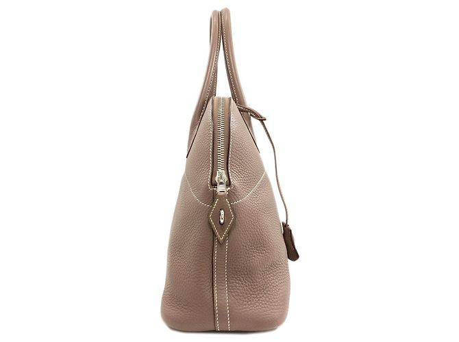 Hermès Borsa Hermes Bolide 31 in Etoupe Gray Taupe - vista 3