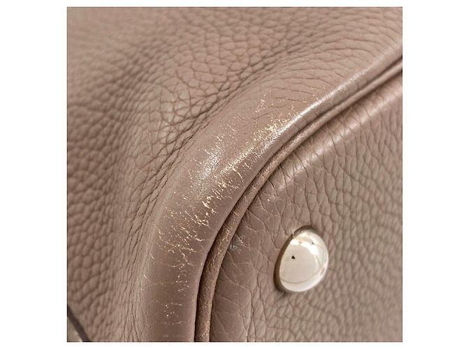 Hermès Borsa Hermes Bolide 31 in Etoupe Gray Taupe - vista 31