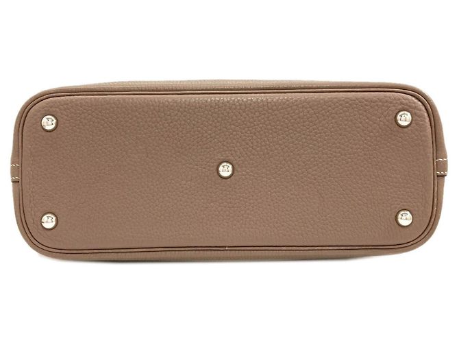 Hermès Borsa Hermes Bolide 31 in Etoupe Gray Taupe - vista 4