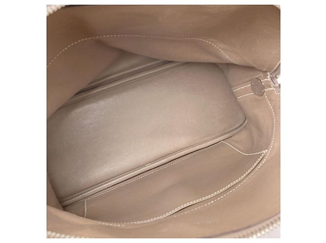 Hermès Borsa Hermes Bolide 31 in Etoupe Gray Taupe - vista 5