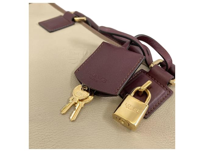 Borsa Loewe Amazona Beige - vista 14