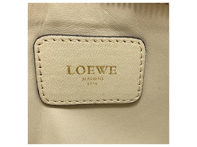 Borsa Loewe Amazona Beige - vista 6